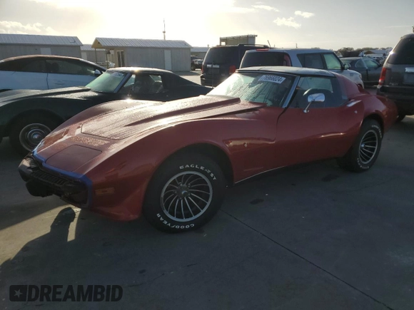 1976 Chevrolet Corvette with VIN 1Z37L6S418379, listed as a Copart auction lot 76966024 with 65,894 mi miles and Salvage title. Bid and sale history available at DreamBid. Image 1.