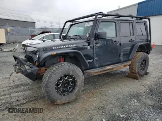 2007 Jeep Wrangler Unlimited Rubicon with VIN 1J8GA69127L185972, listed as a Copart auction lot 50189245 with 168,668 mi miles and Salvage title. Bid and sale history available at DreamBid. Image 1.