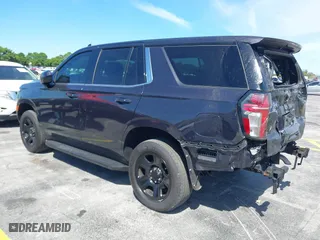 2022 Chevrolet Tahoe Commercial with VIN 1GNSCLED5NR336184, listed as a IAAI auction lot 41729180 with 14,951 mi miles. Bid and sale history available at carsss.com. Image 3.