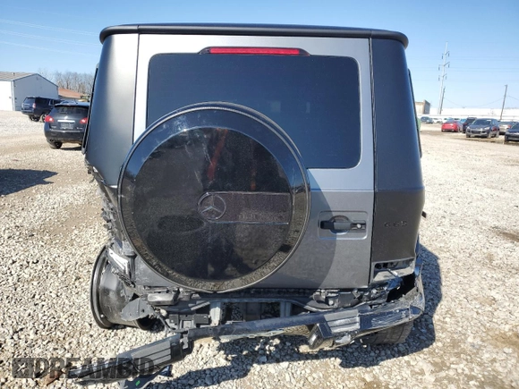 2021 Mercedes-Benz G AMG G 63 with VIN W1NYC7HJ8MX418781, listed as a Copart auction lot 50465945 with Not Provided miles and Salvage Title. Bid and sale history available at carsss.com. Image 6.