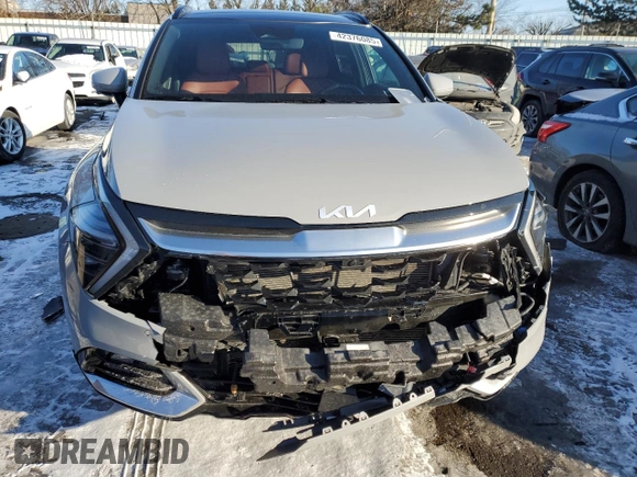 2024 Kia Sportage SX-Prestige with VIN 5XYK5CDF5RG166967, listed as a Copart auction lot 42376085 with 12,376 mi miles and Salvage title. Bid and sale history available at DreamBid. Image 5.