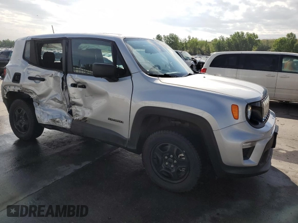 2021 Jeep Renegade Sport с VIN ZACNJDAB9MPN21144, выставлен на аукционе Copart как лот 62300475 с пробегом 38 191 миль миль и Списание • Salvage title. История ставок и продаж доступна на DreamBid. Изображение 4.