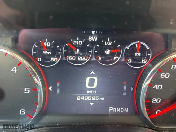 2015 GMC Sierra 1500 Denali with VIN 3GTU2WEC0FG350024, listed as a Copart auction lot 53900395 with 249,595 mi miles and Clean Title. Bid and sale history available at carsss.com. Image 8.