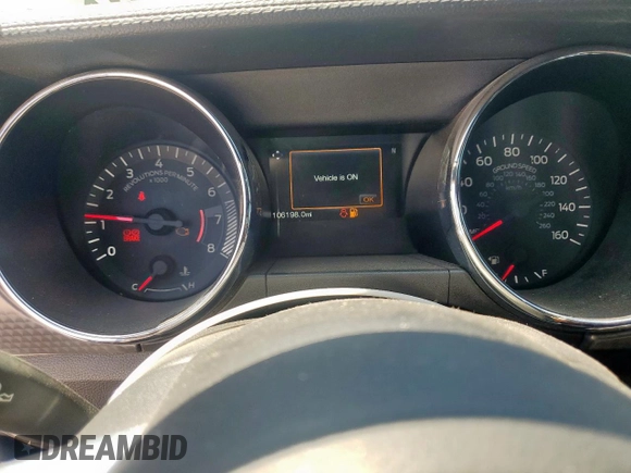 2017 Ford Mustang GT with VIN 1FA6P8CF3H5249806, listed as a Copart auction lot 61050375 with 106,198 mi miles and Clean title. Bid and sale history available at DreamBid. Image 9.