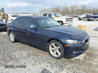 2015 BMW 3 Series 320i with VIN WBA3B1G53FNT07024, listed as a IAAI auction lot 41730253 with 66,684 mi miles. Bid and sale history available at carsss.com. Image 1.
