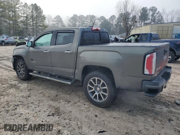 2018 GMC Canyon 4WD Denali with VIN 1GTG6EEN6J1187755, listed as a Copart auction lot 43703765 with 69,238 mi miles and Salvage Title. Bid and sale history available at carsss.com. Image 2.