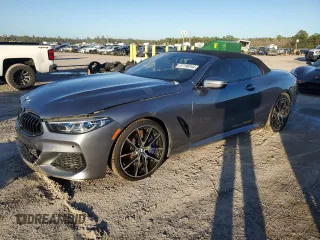 2022 BMW 8 Series with VIN WBAFY4C07NCH97004, listed as a Copart auction lot 87198244 with 38,728 mi miles and Salvage title. Bid and sale history available at DreamBid. Image 1.