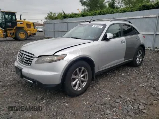 2007 Infiniti FX with VIN JNRAS08W77X209146, listed as a Copart auction lot 70104674 with 140,548 mi miles and Clean Title. Bid and sale history available at DreamBid. Image 1.