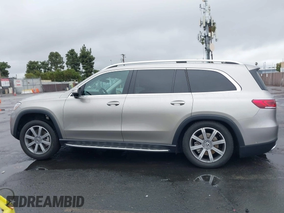 2022 Mercedes-Benz GLS with VIN 4JGFF5KE4NA747127, listed as a IAAI auction lot 41532980 with 47,798 mi miles. Bid and sale history available at carsss.com. Image 14.