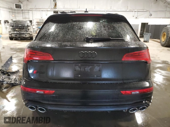 2023 Audi SQ5 Premium Plus with VIN WA1B4AFY9P2129542, listed as a Copart auction lot 44136125 with Not provided miles and Salvage title. Bid and sale history available at DreamBid. Image 6.