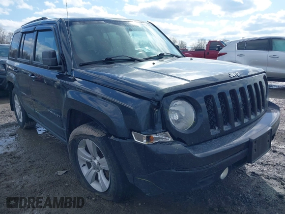 2014 Jeep Patriot Latitude with VIN 1C4NJRFB9ED778409, listed as a IAAI auction lot 41952027 with 88,306 mi miles and . Bid and sale history available at DreamBid. Image 6.