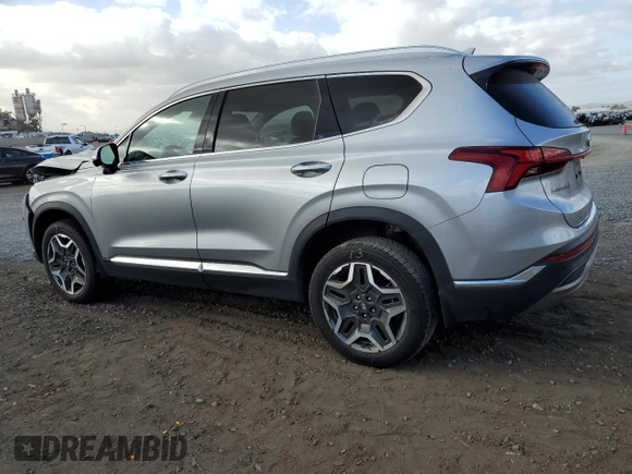 2023 Hyundai Santa Fe Hybrid SEL Premium with VIN 5NMS3DA14PH003881, listed as a Copart auction lot 72034954 with 59,021 mi miles and Salvage Title. Bid and sale history available at carsss.com. Image 2.