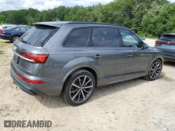 2020 Audi Q7 Prestige with VIN WA1VXAF74LD008248, listed as a Copart auction lot 62575575 with 108,279 mi miles and Clean title. Bid and sale history available at DreamBid. Image 3.