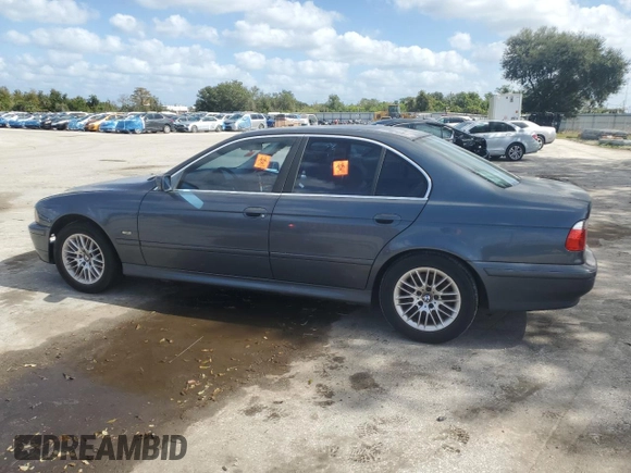 2001 BMW 5 Series 530iA with VIN WBADT63461CF08161, listed as a Copart auction lot 78609274 with 189,808 mi miles and Salvage Title. Bid and sale history available at carsss.com. Image 2.