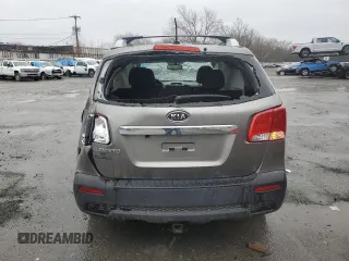 2011 Kia Sorento LX with VIN 5XYKTCA13BG168687, listed as a Copart auction lot 49266065 with 125,786 mi miles and Salvage Title. Bid and sale history available at DreamBid. Image 6.