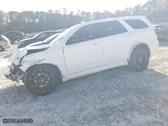2022 Dodge Durango SXT with VIN 1C4RDHAG8NC181845, listed as a Copart auction lot 81536714 with 86,255 mi miles and Salvage Title. Bid and sale history available at carsss.com. Image 1.