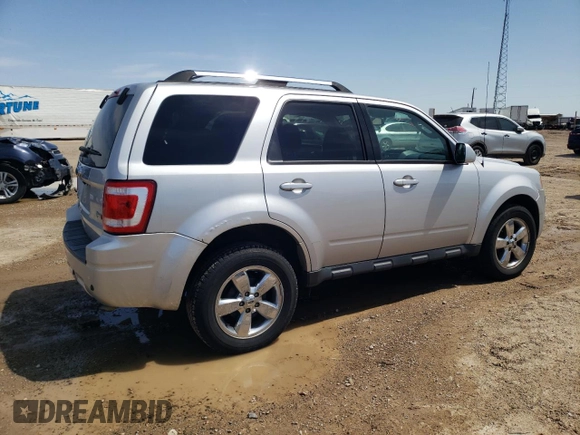 2011 Ford Escape Limited with VIN 1FMCU9EG6BKB00943, listed as a Copart auction lot 52241295 with 158,190 mi miles and Clean Title. Bid and sale history available at DreamBid. Image 3.