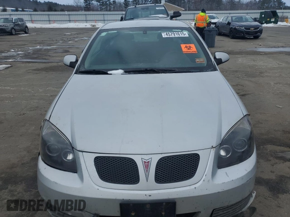 2007 Pontiac G5 with VIN 1G2AL15F777201379, listed as a Copart auction lot 45791615 with Not Provided miles and Salvage Title. Bid and sale history available at carsss.com. Image 5.
