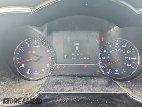 2013 Kia Optima SX with VIN 5XXGR4A62DG232408, listed as a Copart auction lot 62819035 with 251,192 mi miles and Clean title. Bid and sale history available at DreamBid. Image 9.