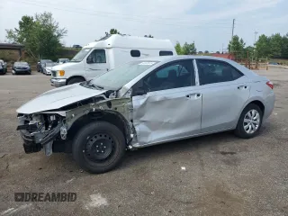 2016 Toyota Corolla L z VIN 2T1BURHE7GC688550, wystawiony jako Copart lot #63550815 z przebiegiem 44 570 mil mil oraz Szkoda całkowita • Salvage title. Historia ofert i sprzedaży dostępna na DreamBid. Obrazek 1.
