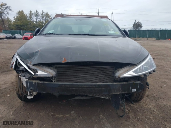 2020 Hyundai Elantra Value Edition with VIN KMHD84LF3LU951867, listed as a IAAI auction lot 41735317 with 999,999 mi miles. Bid and sale history available at carsss.com. Image 11.