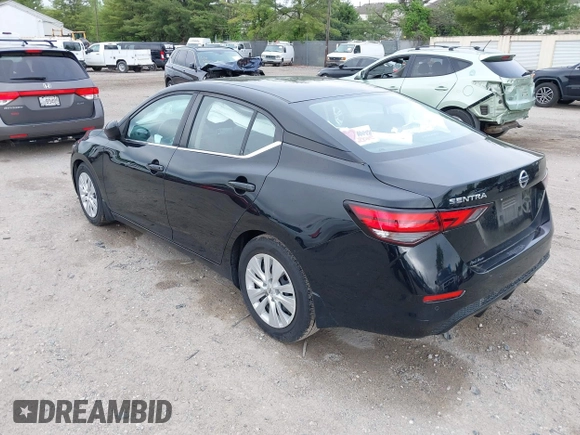 2020 Nissan Sentra S with VIN 3N1AB8BVXLY263499, listed as a IAAI auction lot 42175882 with 152,825 mi miles and . Bid and sale history available at DreamBid. Image 3.