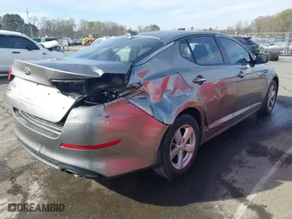 2015 Kia Optima LX with VIN 5XXGM4A78FG503983, listed as a IAAI auction lot 41843823 with 150,222 mi miles. Bid and sale history available at carsss.com. Image 4.