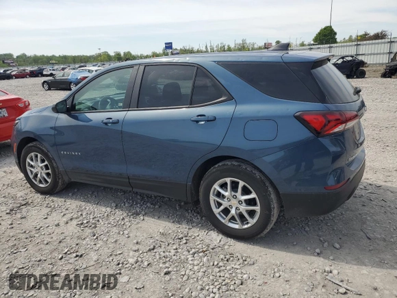 2024 Chevrolet Equinox LS z VIN 3GNAXHEG6RL251049, wystawiony jako Copart lot #52233635 z przebiegiem 8 960 mil mil oraz Szkoda całkowita • Salvage title. Historia ofert i sprzedaży dostępna na DreamBid. Obrazek 2.
