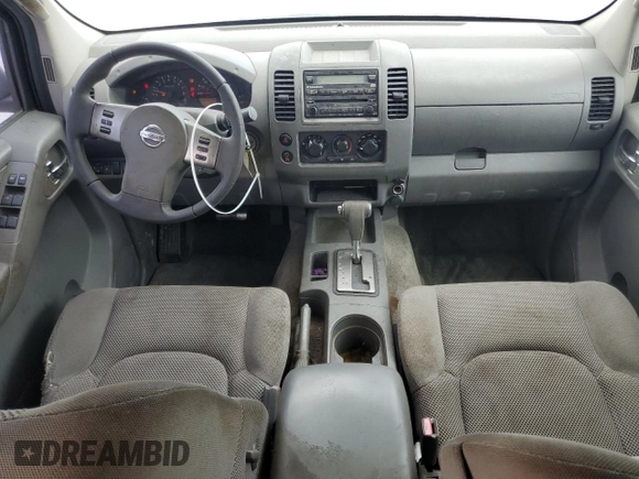 2005 Nissan Frontier LE with VIN 1N6AD07U75C452872, listed as a Copart auction lot 54954555 with 230,702 mi miles and Salvage title. Bid and sale history available at DreamBid. Image 8.