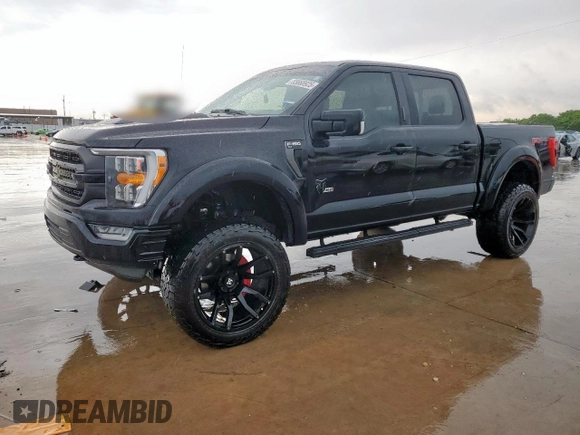 2021 Ford F-150 XL with VIN 1FTFW1E56MKE48479, listed as a Copart auction lot 55668925 with 108,933 mi miles and Salvage title. Bid and sale history available at DreamBid. Image 1.