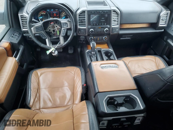 2017 Ford F-150 XL with VIN 1FTEW1EG0HFA91988, listed as a Copart auction lot 52924075 with 153,836 mi miles and Clean Title. Bid and sale history available at carsss.com. Image 8.