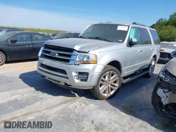 2015 Ford Expedition Limited with VIN 1FMJU2AT5FEF49312, listed as a IAAI auction lot 41523894 with 81,363 mi miles and . Bid and sale history available at DreamBid. Image 2.