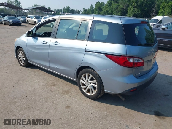 2012 Mazda 5 Sport with VIN JM1CW2BL5C0109542, listed as a IAAI auction lot 42494218 with 248,428 mi miles and . Bid and sale history available at DreamBid. Image 3.
