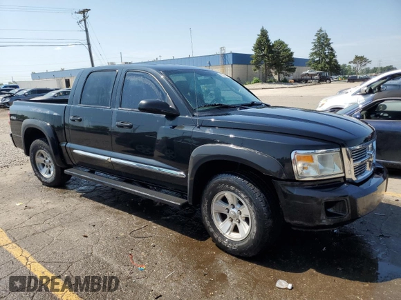 2008 Dodge Dakota Laramie with VIN 1D7HW58N98S609009, listed as a Copart auction lot 63204865 with 100,366 mi miles and Clean title. Bid and sale history available at DreamBid. Image 4.