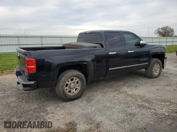 2014 Chevrolet Silverado 1500 LTZ with VIN 1GCVKSEC0EZ237833, listed as a Copart auction lot 55174575 with 146,337 mi miles and Clean Title. Bid and sale history available at DreamBid. Image 3.