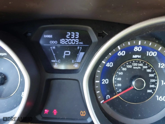 2011 Hyundai Elantra Ltd with VIN KMHDH4AE5BU143903, listed as a IAAI auction lot 41784556 with 182,009 mi miles. Bid and sale history available at carsss.com. Image 15.