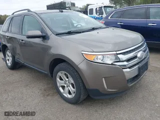 2014 Ford Edge SEL with VIN 2FMDK4JC6EBA75489, listed as a IAAI auction lot 41929051 with 91,879 mi miles. Bid and sale history available at carsss.com. Image 1.