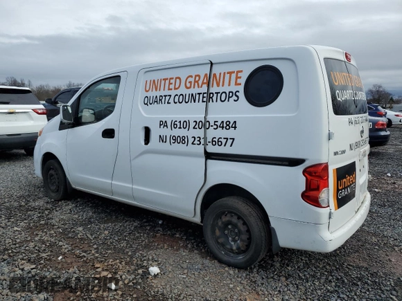 2015 Nissan NV200 SV with VIN 3N6CM0KN0FK732086, listed as a Copart auction lot 49525165 with 170,936 mi miles and Salvage Title. Bid and sale history available at carsss.com. Image 2.