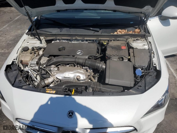 2022 Mercedes-Benz CLA with VIN W1K5J4GB6NN311479, listed as a Copart auction lot 48395845 with 28,343 mi miles and Salvage Title. Bid and sale history available at carsss.com. Image 11.