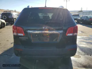 2011 Kia Sorento LX with VIN 5XYKT3A13BG159567, listed as a Copart auction lot 74632983 with 166,336 mi miles and Salvage Title. Bid and sale history available at carsss.com. Image 6.