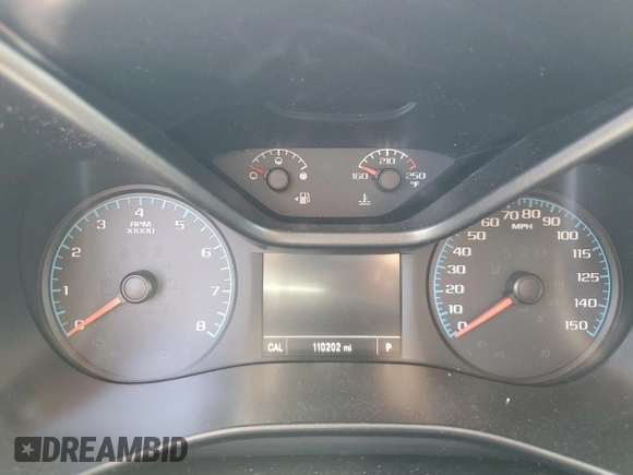 2017 Chevrolet Colorado 4WD WT with VIN 1GCGTBEN5H1280087, listed as a Copart auction lot 51442515 with 110,202 mi miles and Salvage title. Bid and sale history available at DreamBid. Image 9.