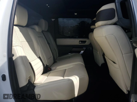 2024 Toyota Tundra 1794 Edition with VIN 5TFMA5DB2RX144001, listed as a Copart auction lot 77356464 with 30,577 mi miles and Salvage title. Bid and sale history available at DreamBid. Image 10.