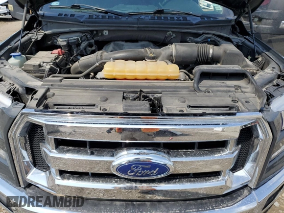 2017 Ford F-150 XL with VIN 1FTFW1EG1HKD84861, listed as a Copart auction lot 53376675 with 117,301 mi miles and Salvage title. Bid and sale history available at DreamBid. Image 11.