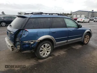 2009 Subaru Outback Ltd with VIN 4S4BP66C097310111, listed as a Copart auction lot 80112244 with 210,365 mi miles and Salvage Title. Bid and sale history available at carsss.com. Image 3.