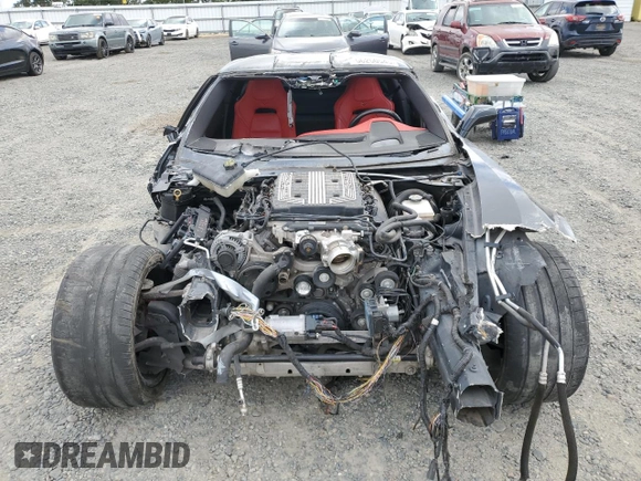 2018 Chevrolet Corvette Z06 2LZ z VIN 1G1YS2D64J5600282, wystawiony jako Copart lot #56250545 z przebiegiem Nie podano mil oraz Szkoda całkowita • Salvage title. Historia ofert i sprzedaży dostępna na DreamBid. Obrazek 5.