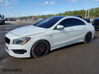 2014 Mercedes-Benz CLA-Class CLA 45 AMG with VIN WDDSJ5CB6EN142031, listed as a Copart auction lot 88348295 with 115,202 mi miles and Salvage Title. Bid and sale history available at carsss.com. Image 1.