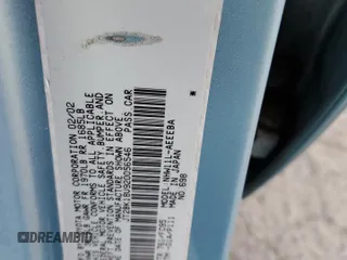 2002 Toyota Prius with VIN JT2BK18U920056546, listed as a Copart auction lot 52028115 with 61,864 mi miles and Salvage Title. Bid and sale history available at DreamBid. Image 12.