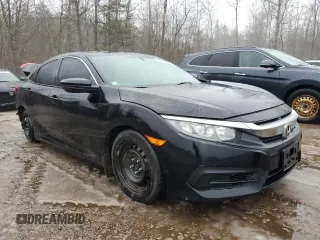 2016 Honda Civic Sedan LX with VIN 2HGFC2F52GH011380, listed as a Copart auction lot 50556855 with 197,350 mi miles and Salvage Title. Bid and sale history available at carsss.com. Image 4.