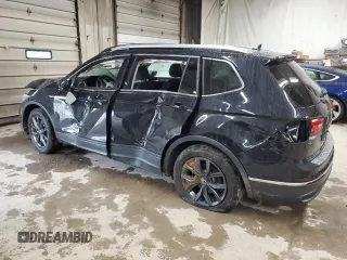 2023 Volkswagen Tiguan SE with VIN 3VVMB7AX3PM021515, listed as a Copart auction lot 57981775 with 23,885 mi miles and Salvage title. Bid and sale history available at DreamBid. Image 2.