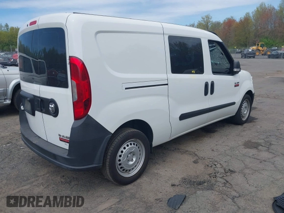 2017 Ram ProMaster City Cargo Tradesman z VIN ZFBERFAB5H6G52366, wystawiony jako IAAI lot #42147505 z przebiegiem 45 276 mil mil oraz . Historia ofert i sprzedaży dostępna na DreamBid. Obrazek 4.